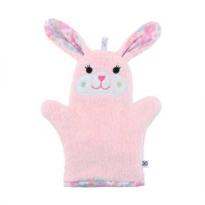 Bath Mitt; Beatrice the Bunny