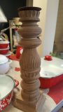 Candlestick; Carved; L