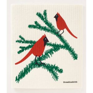 Cardinals Swedish Dishcloth