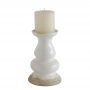 Stoneware Candle Holder S