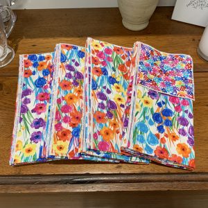 Napkins; Summer Floral 3