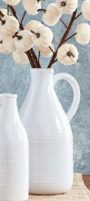 Lg Milk Jug Vase