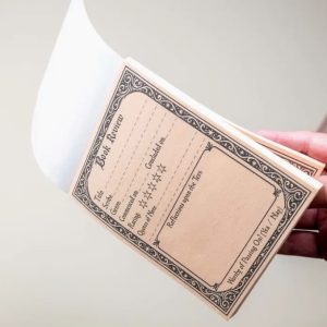 Book Review Notepad