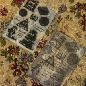 Library Clear Stamps