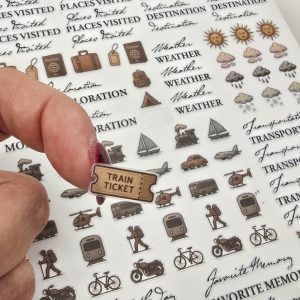 Travel Basic Stickers