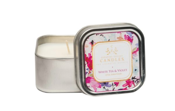 White Tea & Violet: 2-in-1 Soy