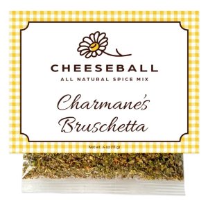 Charmane's Bruschetta Cheesebal