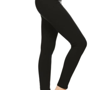 PLUS Full Leggings-Black