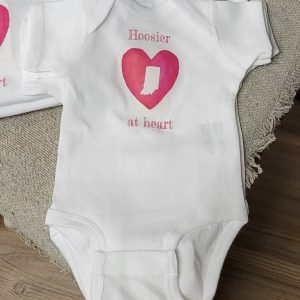Hoosier at Heart Onsie-6 mo
