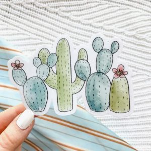 Cactus Club Watercolor Floral