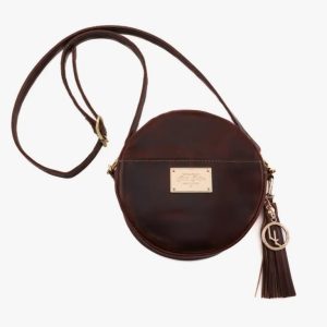 Circle Crossbody - Oxford Brown