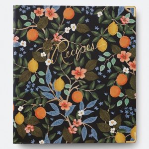 Citrus Grove Recipe Binder
