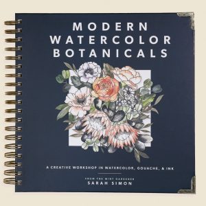 Modern Watercolor Botanicals