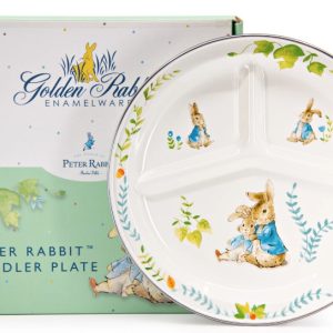 Spring Leaves Toddler Plate