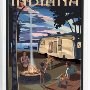 Magnet Indiana, Retro Camper