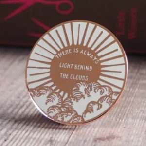 Light Behind the Clouds Pin