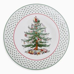 Polka Dot Cake Plate