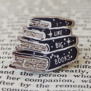 I Like Big Books - Pin