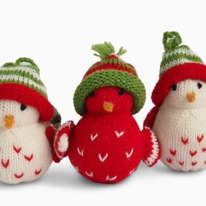 Winter Birds Ornaments