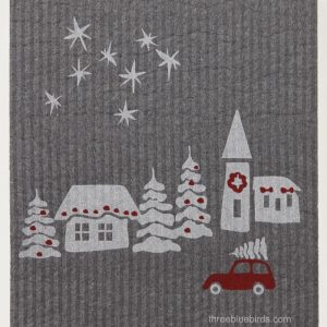 Christmas Village On Graphite