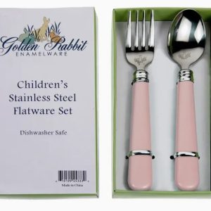 Pastel Pink Flatware Set