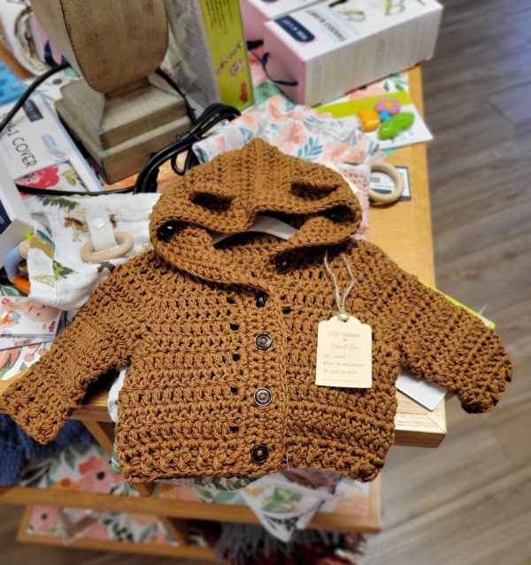 Hoodie Cardigan with Ears 3-6