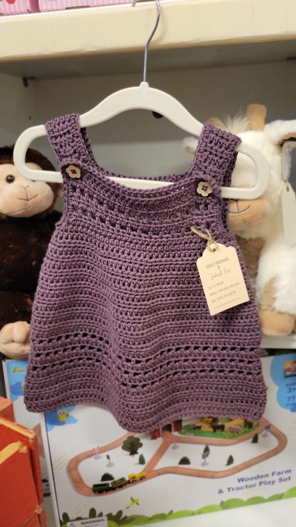 Crochet Jumper Dress 3-6