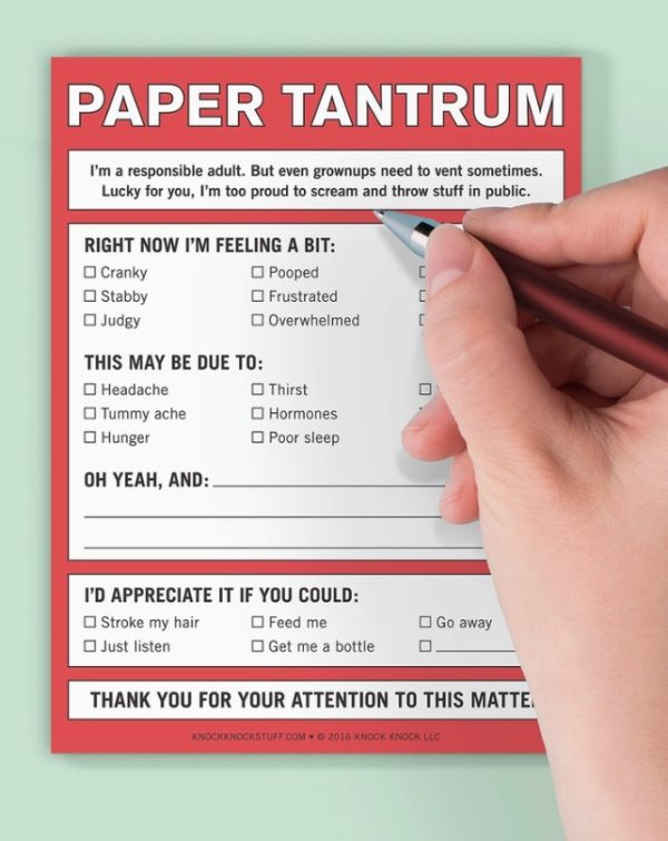 Paper Tantrum Nifty Note Pad