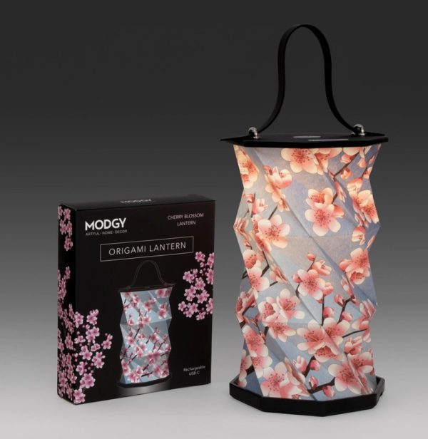 Cherry Blossom Origami Lantern