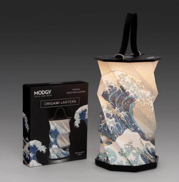Hokusai the Great Wave Lantern