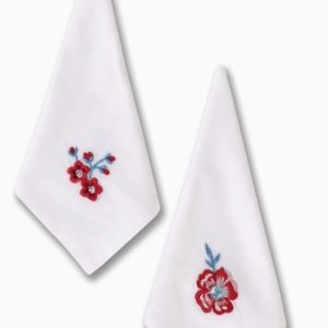 Magnolia Tea Napkin Set of 2