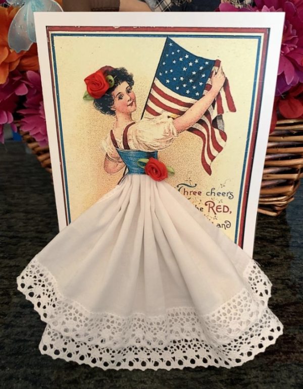 4th of July Keepsake Hankie #1
