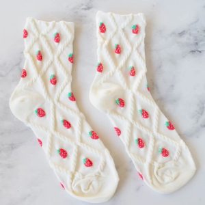Strawberry Diamond Creme Sox