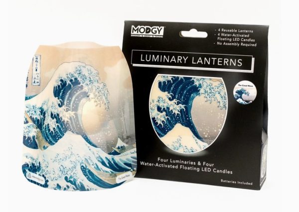 Hokusai the Great Wave Luminary