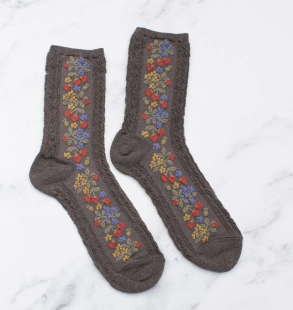 Vintage Strawberry Wood Sox