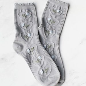 Women's Vintage Rose & Heart Gr
