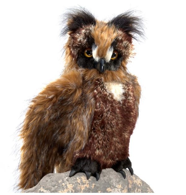 Great Horned Owl Puppet
