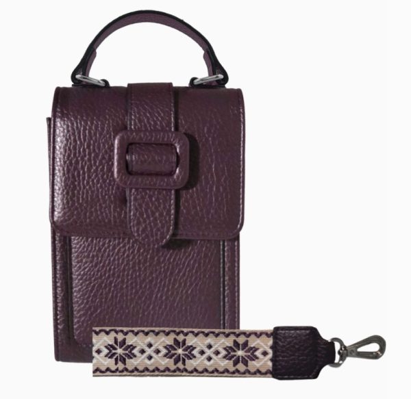 Reba Crossbody - Plum