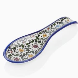 Blue West Bank Spoon Rest