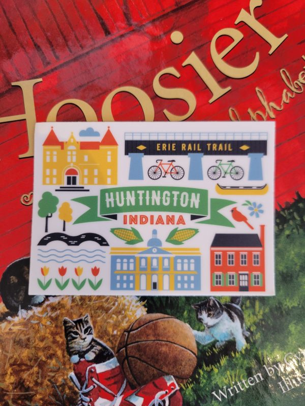 Huntington Sticker