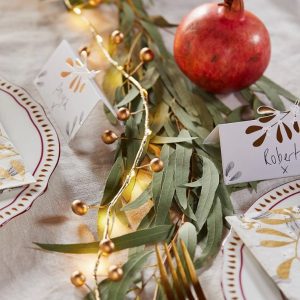 Christmas Gold Berry Led String