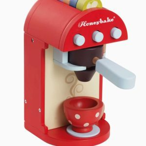 Wooden Toy Coffee Machine & Pod