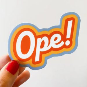 Ope Sticker