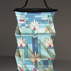 FLW Waterlillies Origami Lanter