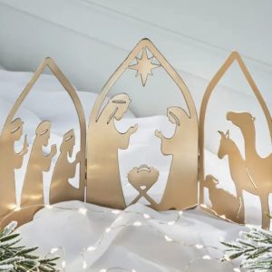 Nativity Folding Decor