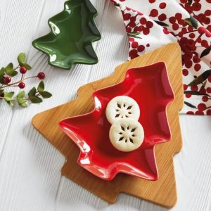 Christmas Tree Board & Dish Set