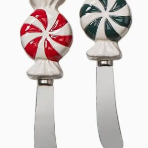 Peppermint Spreader Set of 2