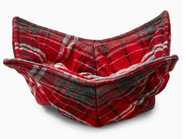 Plaid Bowl Cozy