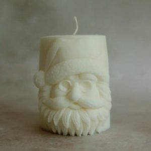 Santa Pillar Candle
