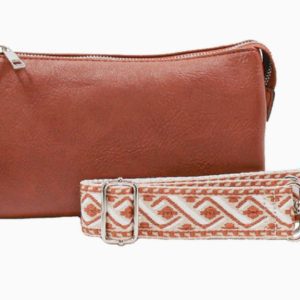 Stef Crossbody/Wristlet Camel